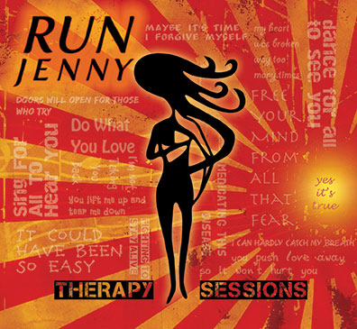 Run Jenny's debut cd Therapy Sessions is now available.